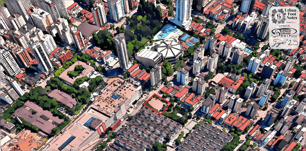 R. Alexandre Martins, 96 - SP, 11025-200, Brazil aerial distant report image